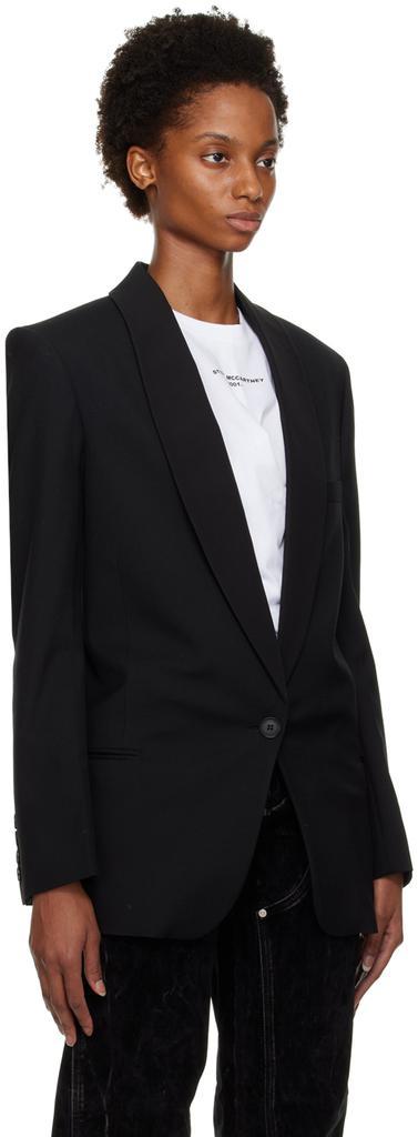 商品Stella McCartney|Black Shawl Lapel Blazer,价格¥14209,第4张图片详细描述