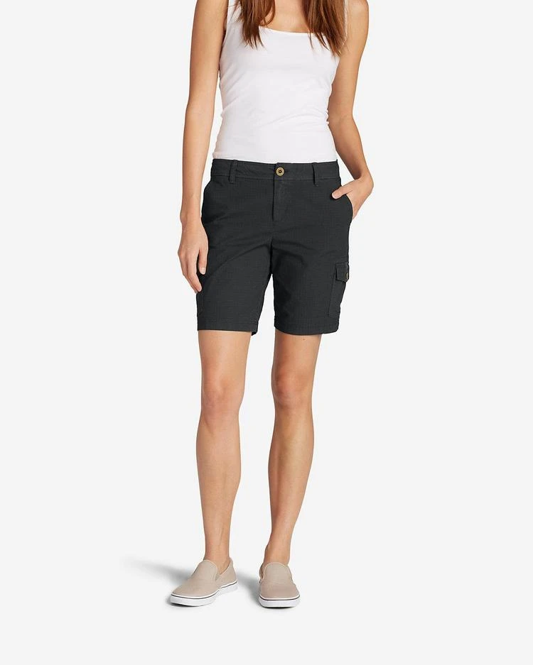 商品Eddie Bauer|女士Women's Adventurer Ripstop Cargo Shorts,价格¥261-¥372,第3张图片详细描述