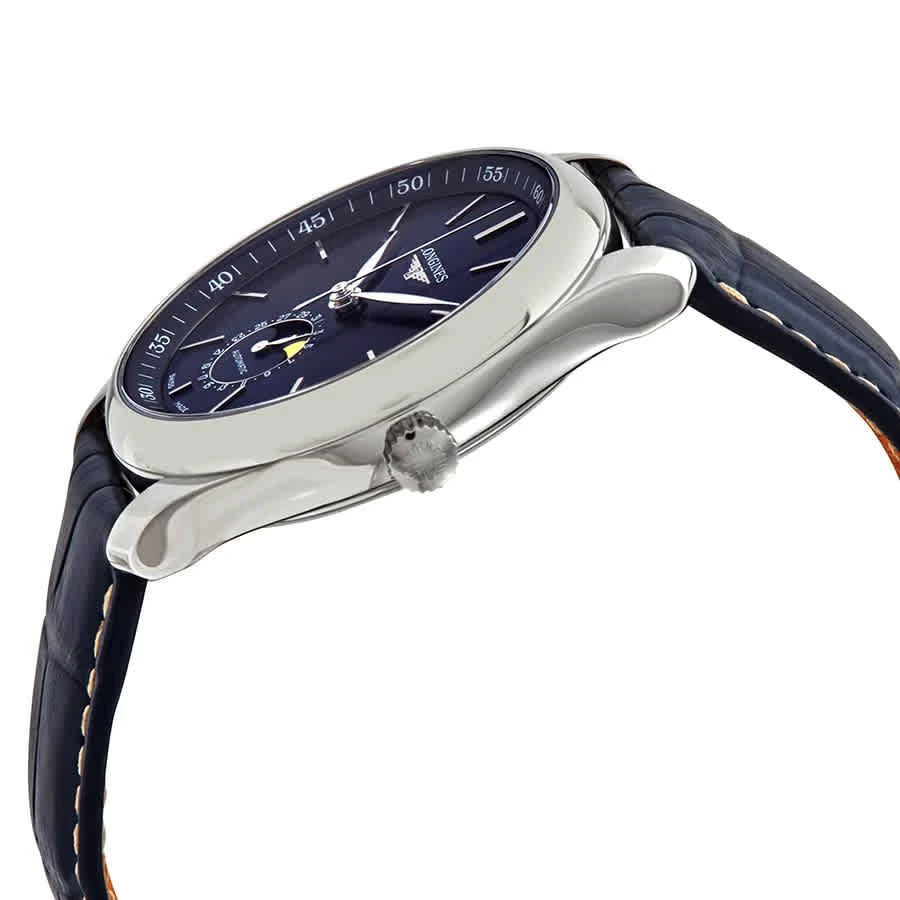 商品Longines|Master Automatic Moonphase Blue Dial Men's Watch L29094920,价格¥14111,第2张图片详细描述