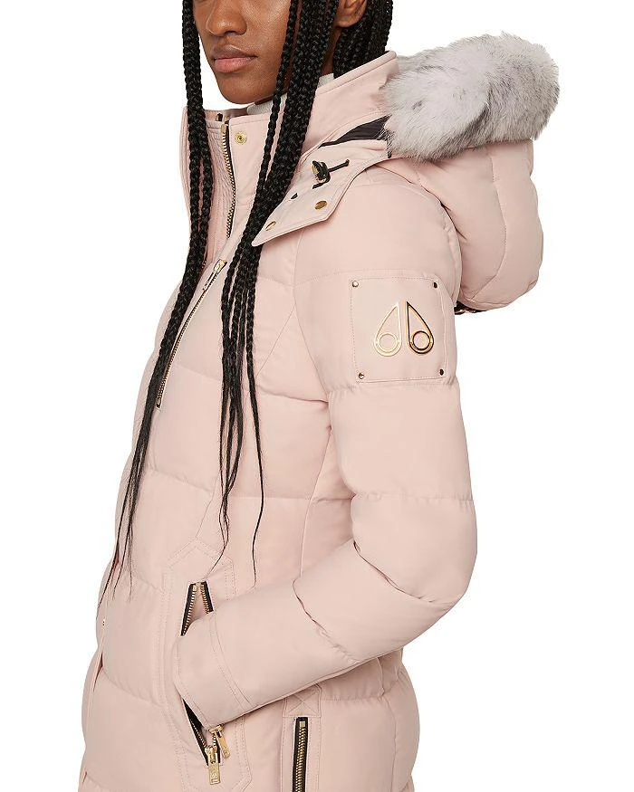 商品Moose Knuckles|Watershed Hooded Shearling Trim Down Parka,价格¥6901,第4张图片详细描述