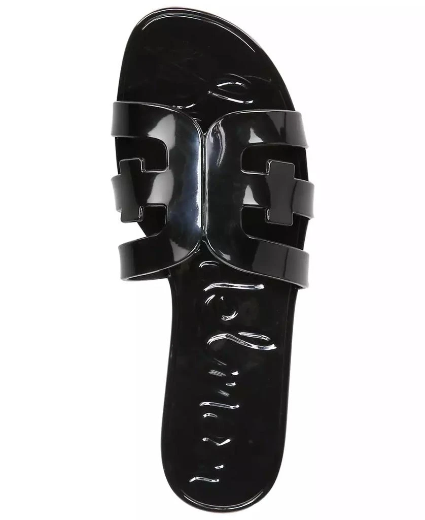 商品Sam Edelman|Women's Bay Logo Emblem Jelly Slide Sandals,价格¥460,第4张图片详细描述