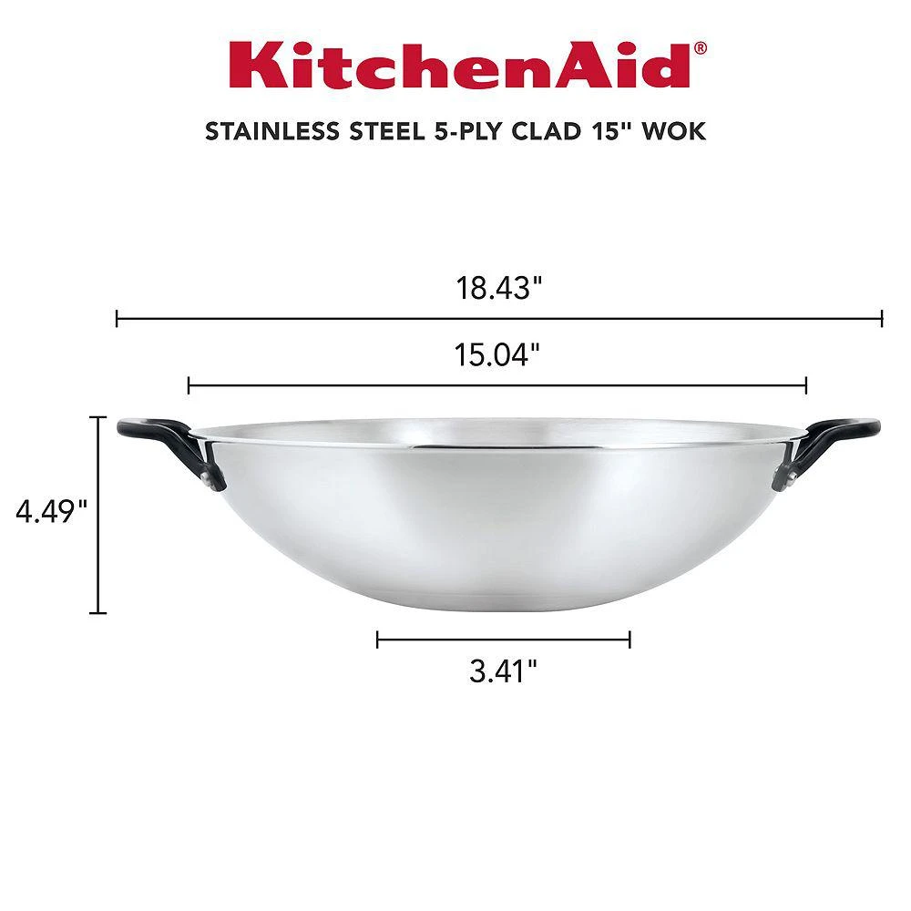 15" Open Wok 商品