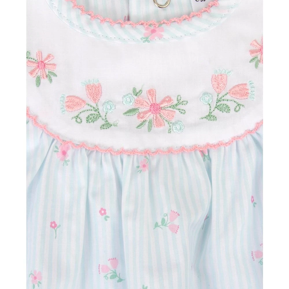 商品Baby Essentials|Baby Girls Woven Cotton Floral-Print Romper and Hat, 2 Piece Set,价格¥137,第4张图片详细描述