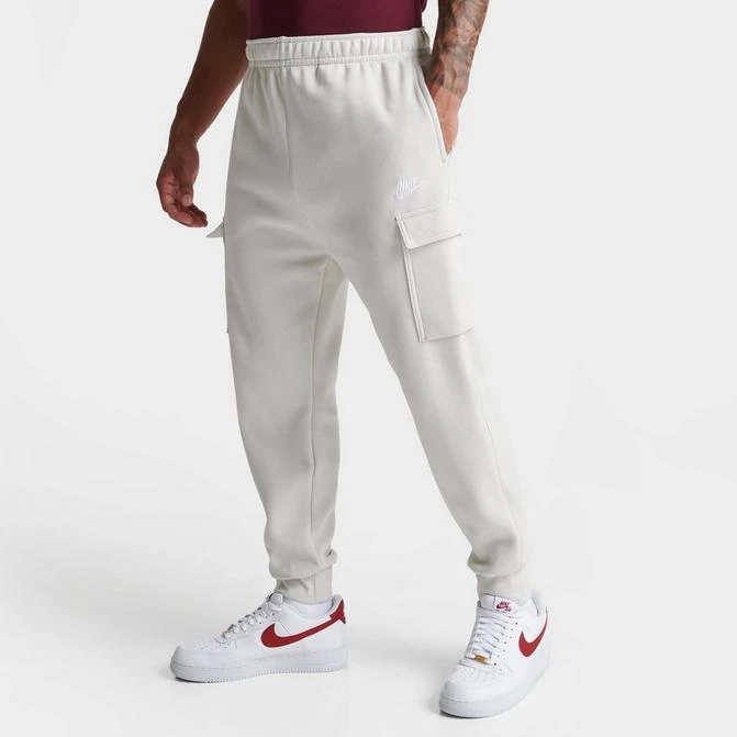 商品NIKE|Men's Nike Sportswear Club Fleece Cargo Jogger Pants,价格¥332,第1张图片