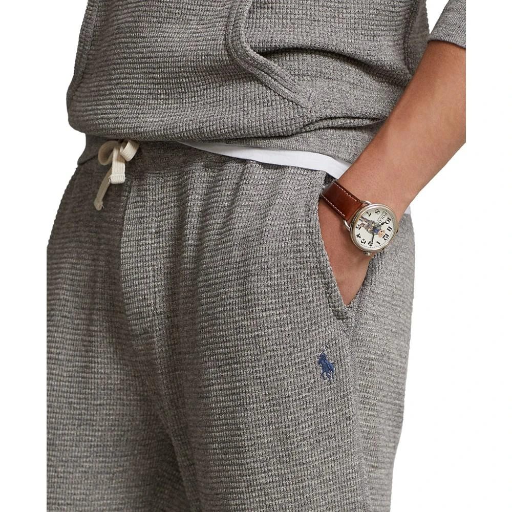 商品Ralph Lauren|Men's Waffle-Knit Jogger Pants,价格¥412,第3张图片详细描述