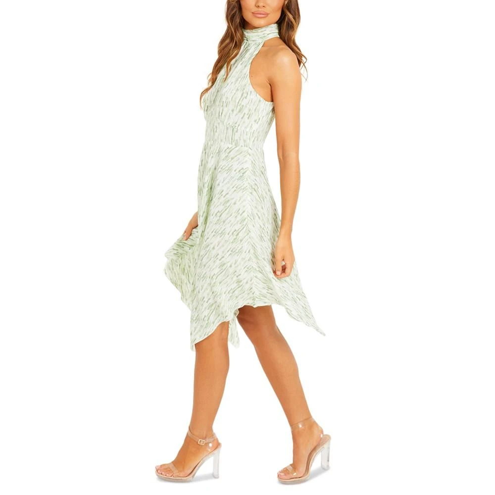 商品QUIZ|Women's Handkerchief-Hem Halter Dress,价格¥297,第3张图片详细描述