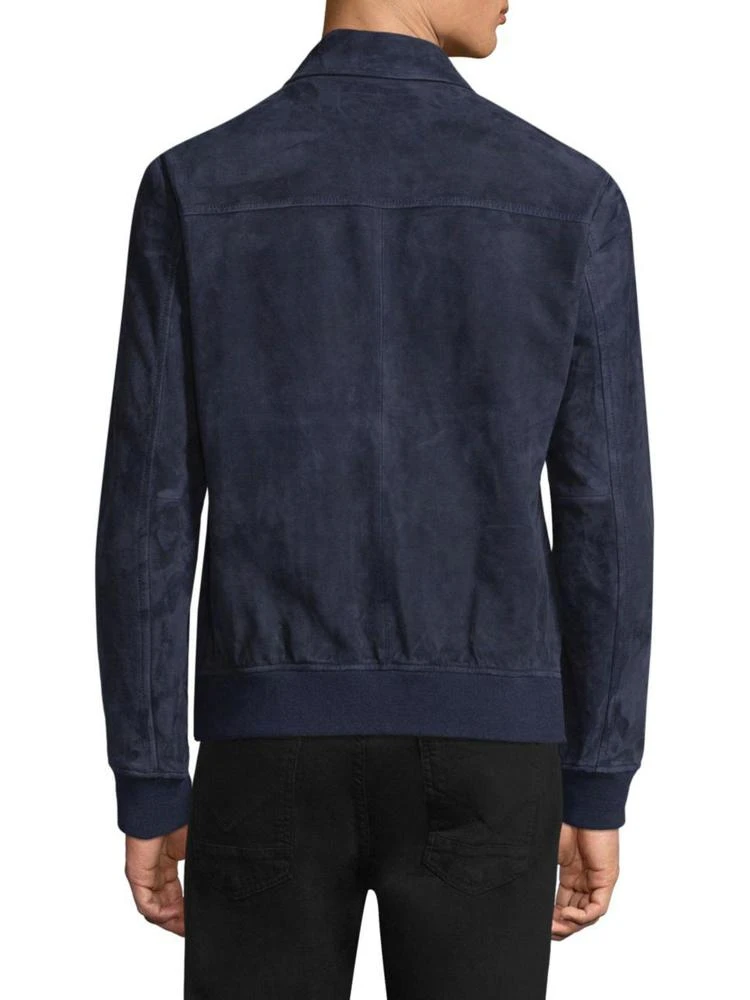 商品Theory|Noland Zip Suede Bomber,价格¥7456,第2张图片详细描述
