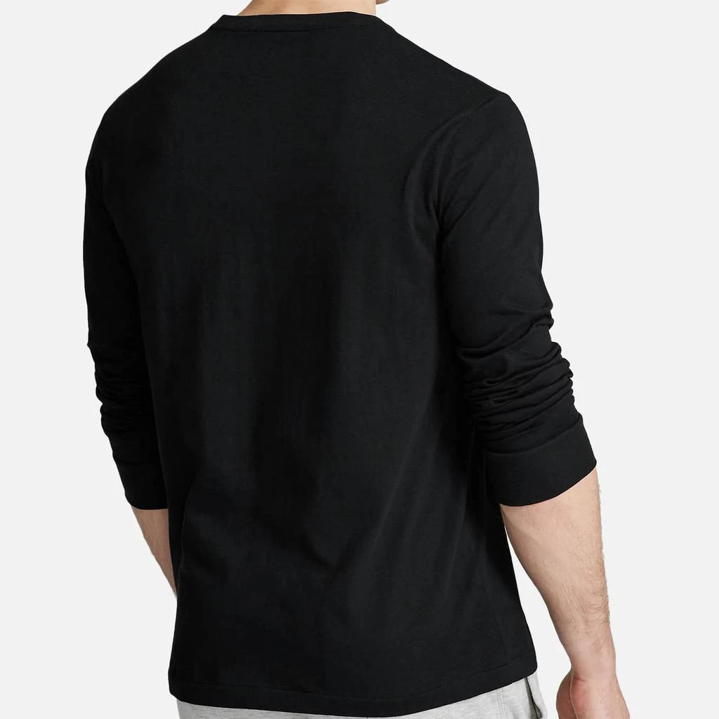 商品Ralph Lauren|Polo Ralph Lauren Men's Long Sleeved T-Shirt - Polo Black,价格¥439,第2张图片详细描述