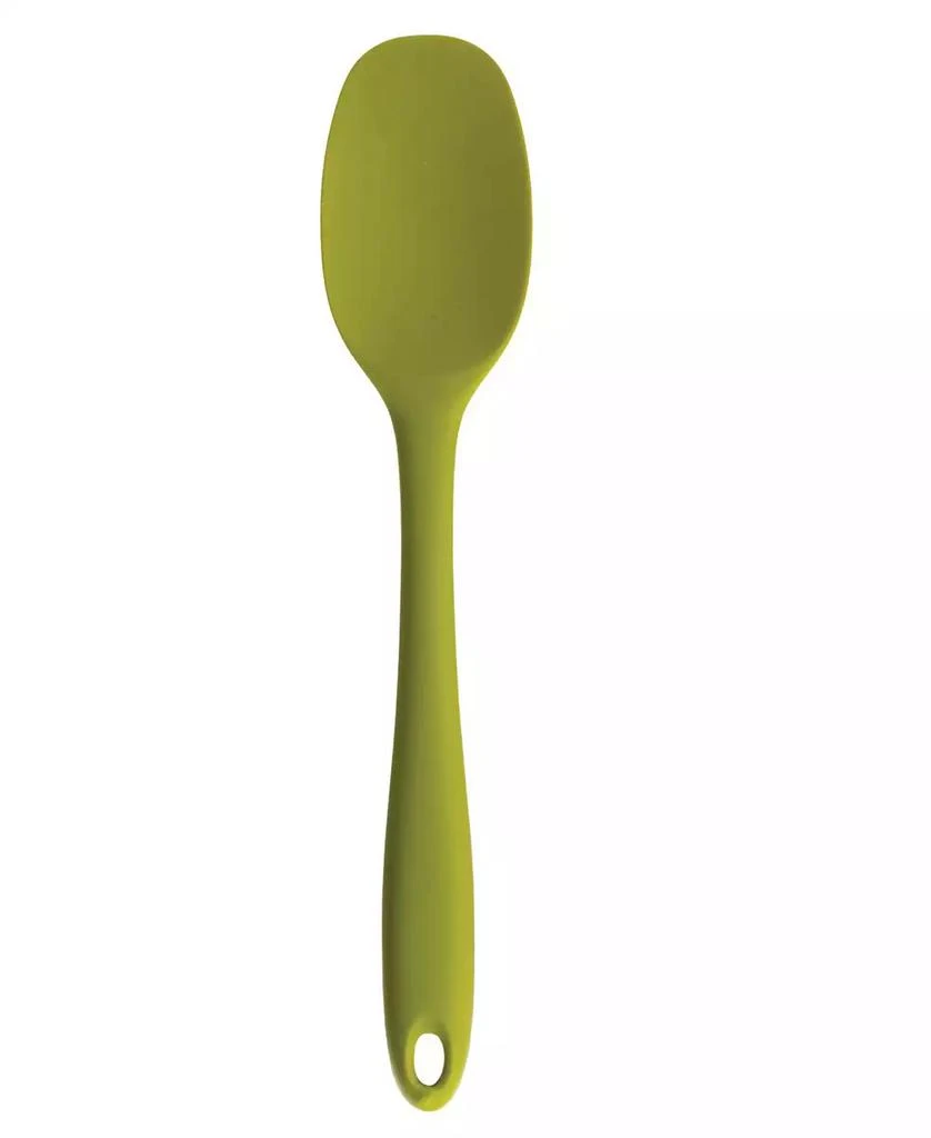 商品RSVP International|Silicone Coated Steel 11" x 2.25" Ela Series Green Spoon,价格¥224,第1张图片