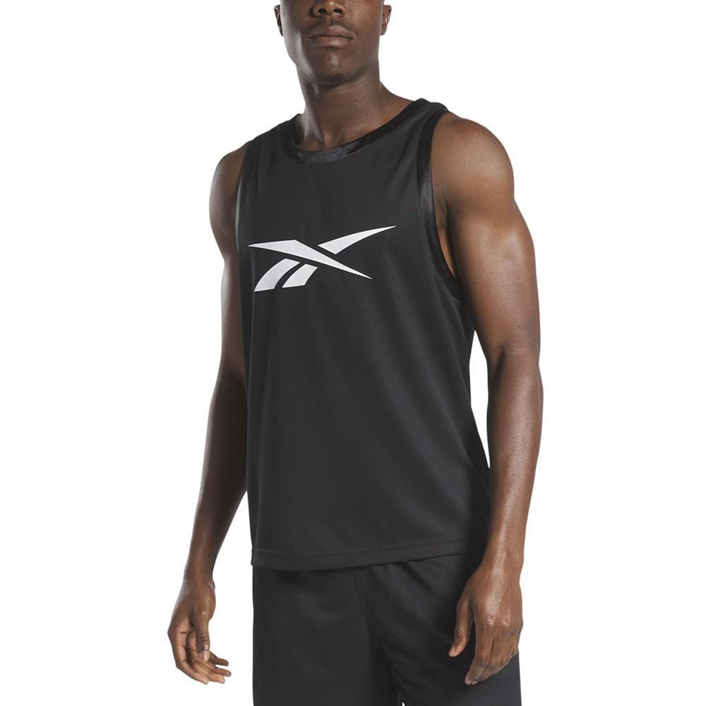 商品Reebok|Men's Basketball Mesh Logo Tank,价格¥248,第1张图片