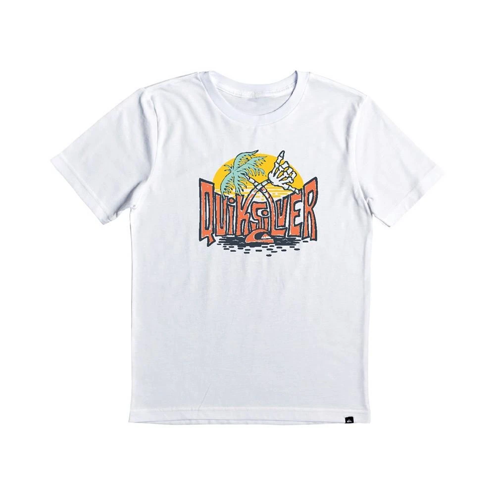 商品Quiksilver|Little Boys Youth Peaceful Break Short Sleeves T-shirt,价格¥46,第1张图片