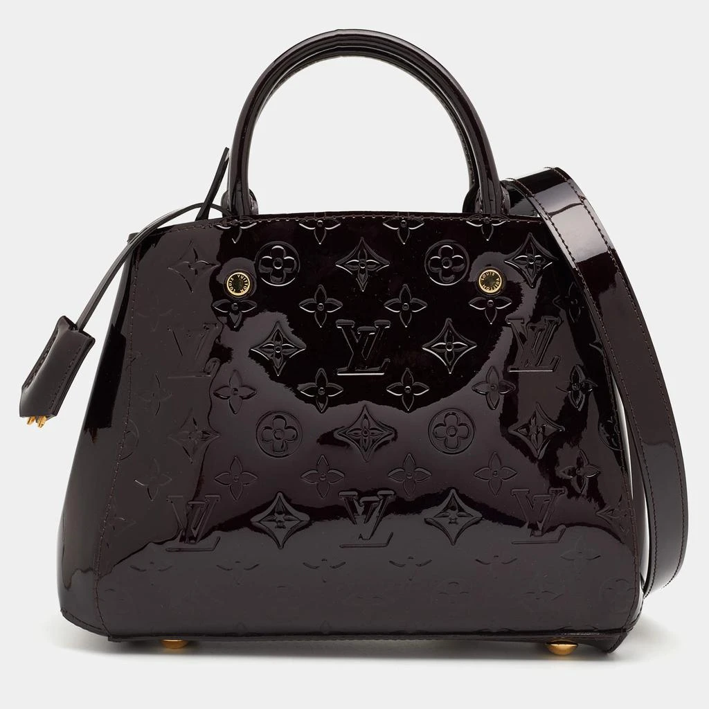 商品[二手商品] Louis Vuitton|Louis Vuitton Amarante Monogram Vernis Montaigne BB Bag,价格¥6974,第1张图片