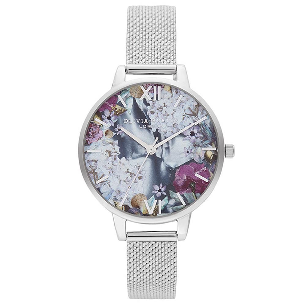 Women's Under The Sea Stainless Steel Mesh Bracelet Watch 34mm商品第1张图片规格展示