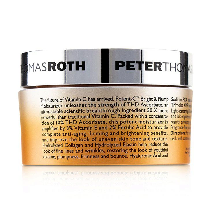 商品Peter Thomas Roth|Peter Thomas Roth Potent-C 维C美白滋润面霜 50ml/1.7oz,价格¥343,第3张图片详细描述