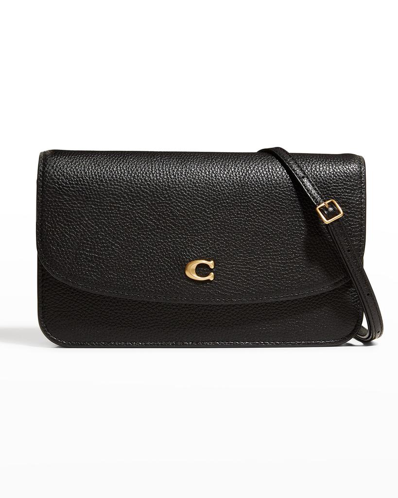 [Coach]Hayden Polished Pebbled Leather Crossbody Bag 皮革价格¥1401 别样海外购