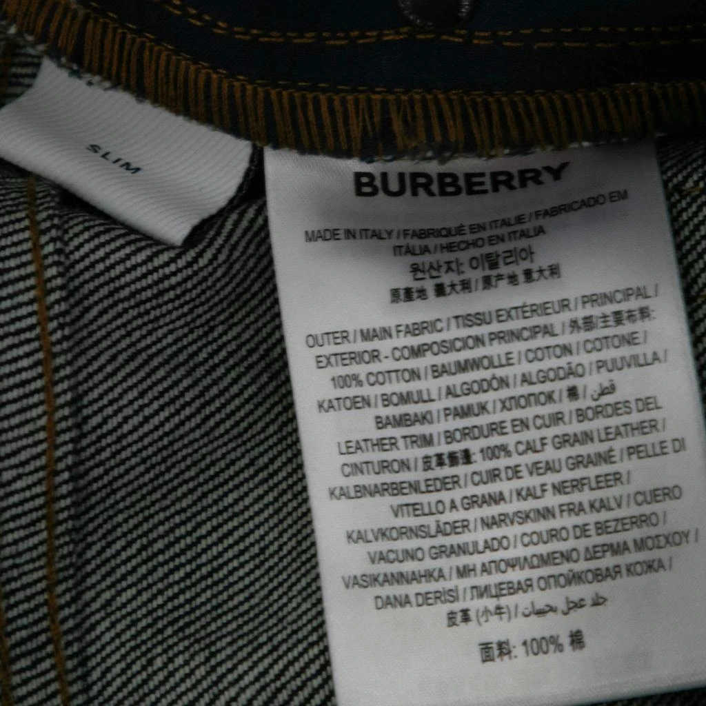 商品[二手商品] Burberry|Burberry Blue Denim Jeans S,价格¥808,第5张图片详细描述
