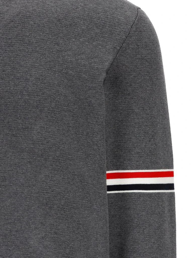 商品Thom Browne|Thom Browne Color-Block Crewneck Sweater,价格¥5308,第3张图片详细描述