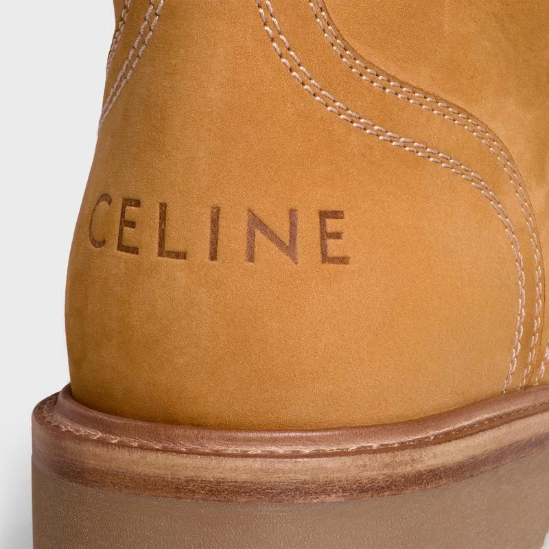 商品Celine|【预售3-7天】CELINE赛琳 男士浅褐色小牛皮短靴,价格¥11417,第6张图片详细描述