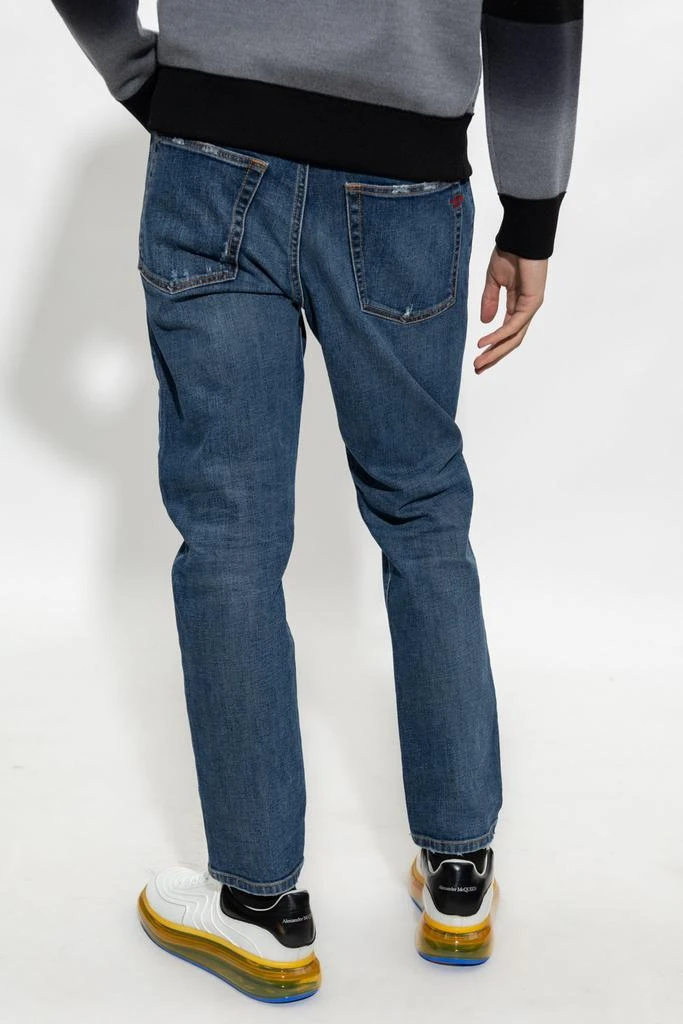 商品Diesel|Diesel 2005 D Finning Straight-Leg Logo Patch Jeans,价格¥359,第3张图片详细描述