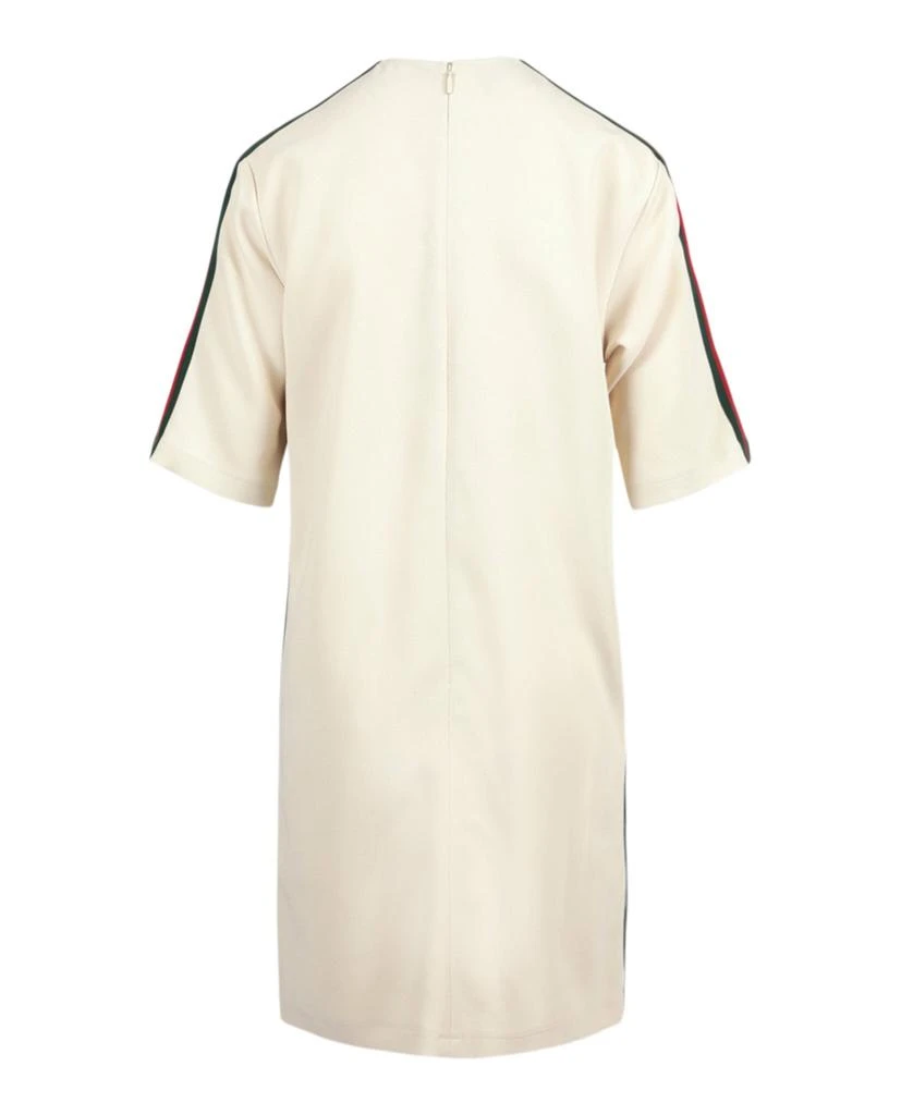 商品Gucci|Web-Striped Tunic Dress,价格¥2693,第2张图片详细描述