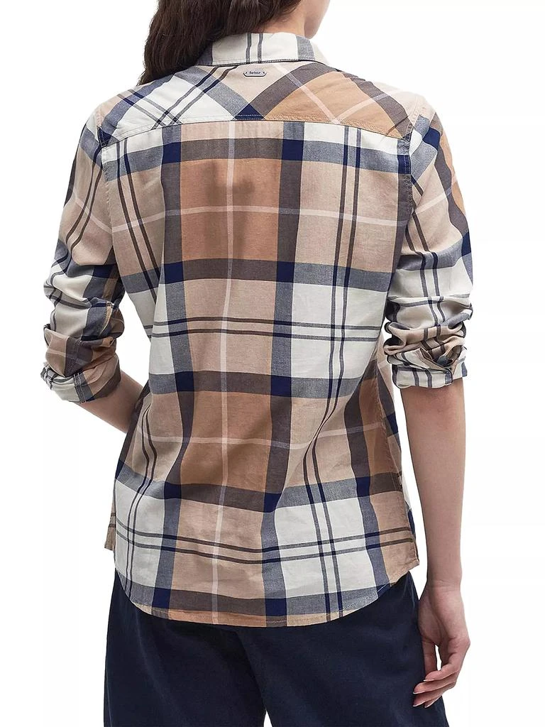 商品Barbour|Bredon Cotton Plaid Shirt,价格¥538,第4张图片详细描述