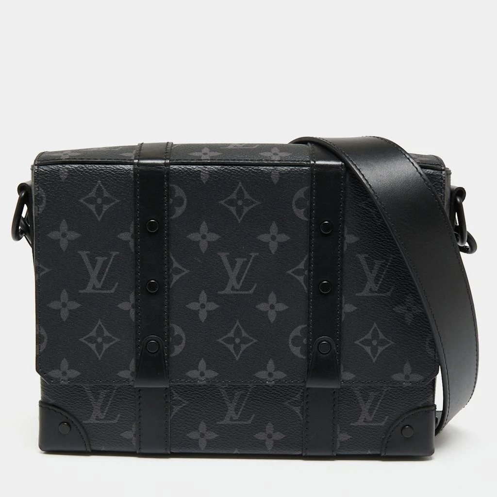 商品[二手商品] Louis Vuitton|Louis Vuitton Monogram Eclipse Canvas Trunk Messenger Bag,价格¥13332,第1张图片