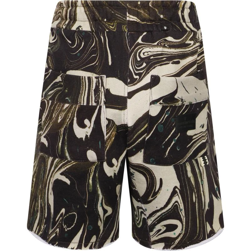 商品Munster|Water tie dye bermudas in brown and beige,价格¥484,第2张图片详细描述