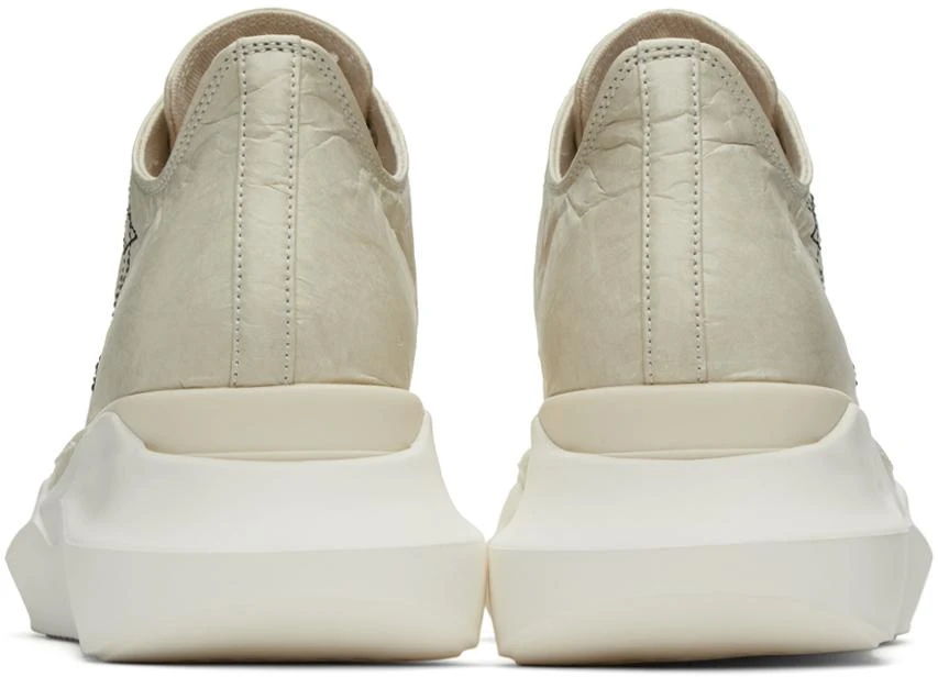 商品Rick Owens|Off-White Abstract Low Sneakers,价格¥3741,第2张图片详细描述
