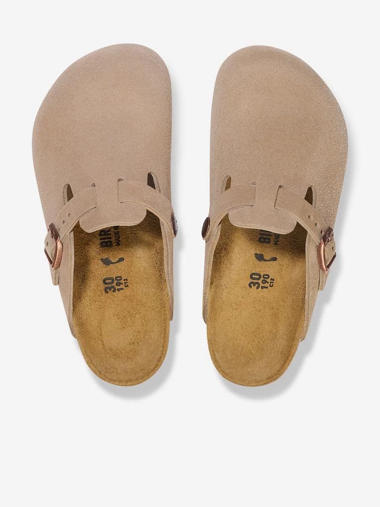 商品Birkenstock|BIRKENSTOCK Kids Boston Clog Sandals in Beige,价格¥716,第3张图片详细描述