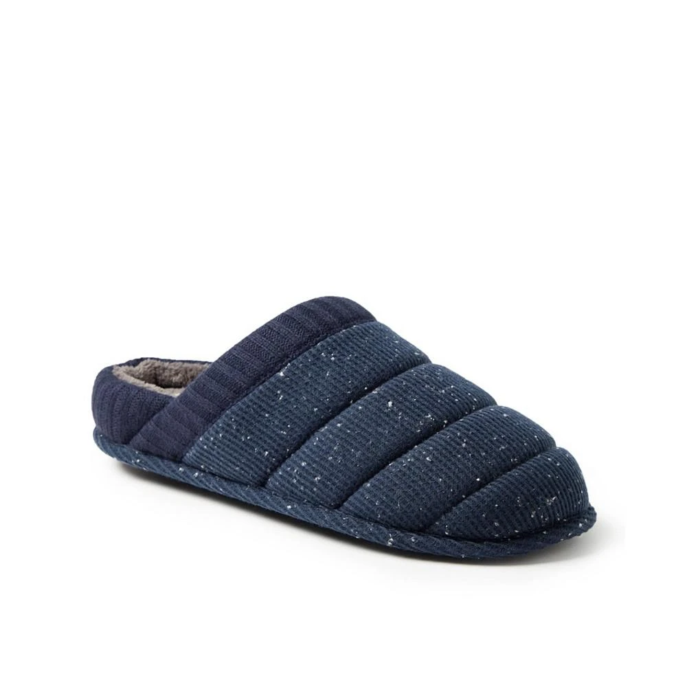 商品Dear Foams|Men's Aiden Flecked Waffle Knit Clog Slippers,价格¥126,第1张图片