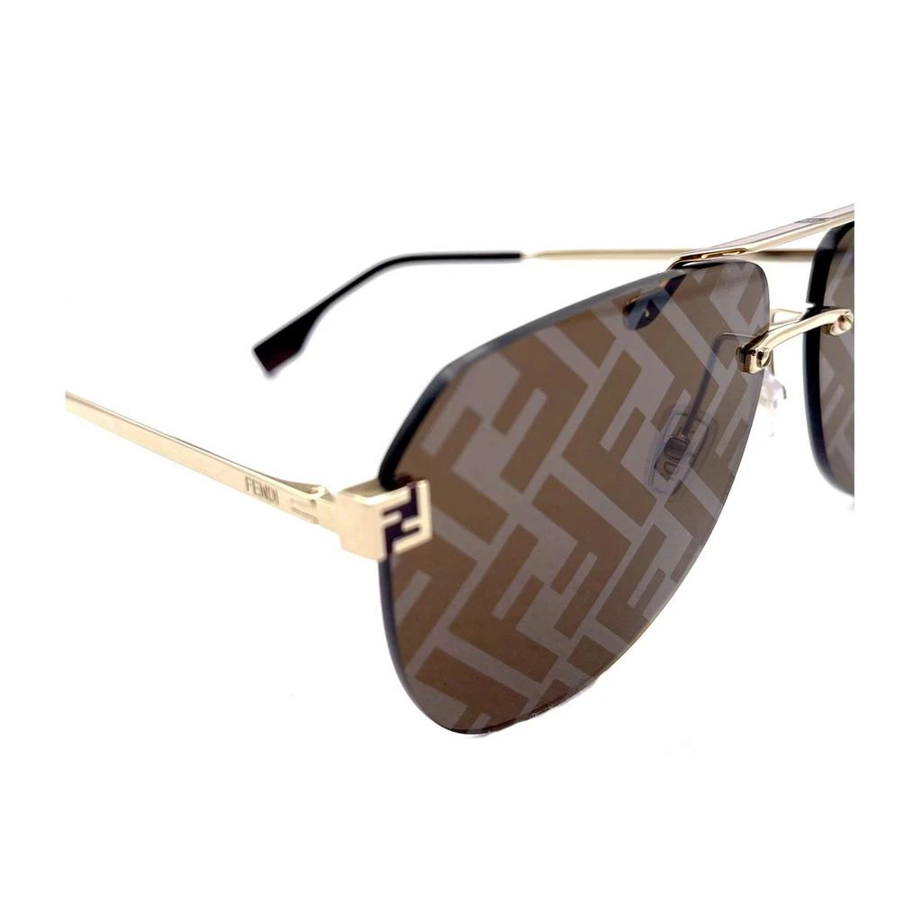 商品Fendi|Fendi Eyewear Pilot Frame Sunglasses,价格¥2918,第4张图片详细描述