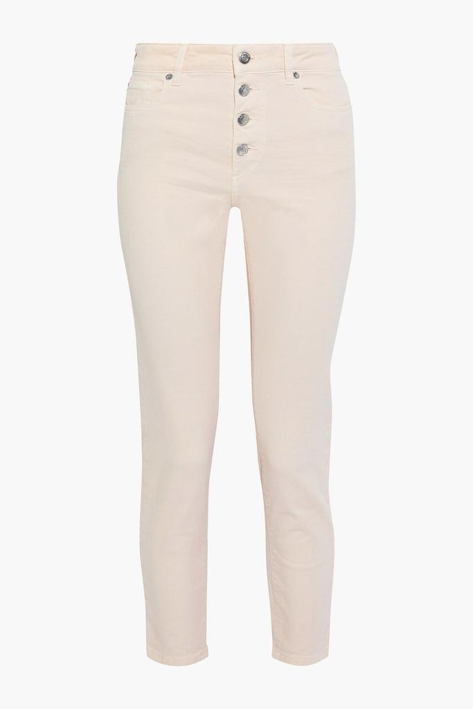 商品IRO|Sorbon cropped distressed high-rise skinny jeans,价格¥771,第1张图片