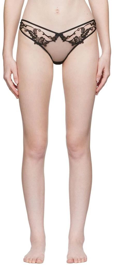 商品L'Agent by Agent Provocateur|Black Nylon Briefs,价格¥274,第1张图片