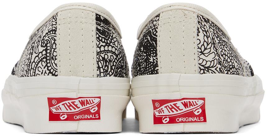 商品Vans|Black & White UA OG Authentic LX Sneakers,价格¥286,第6张图片详细描述