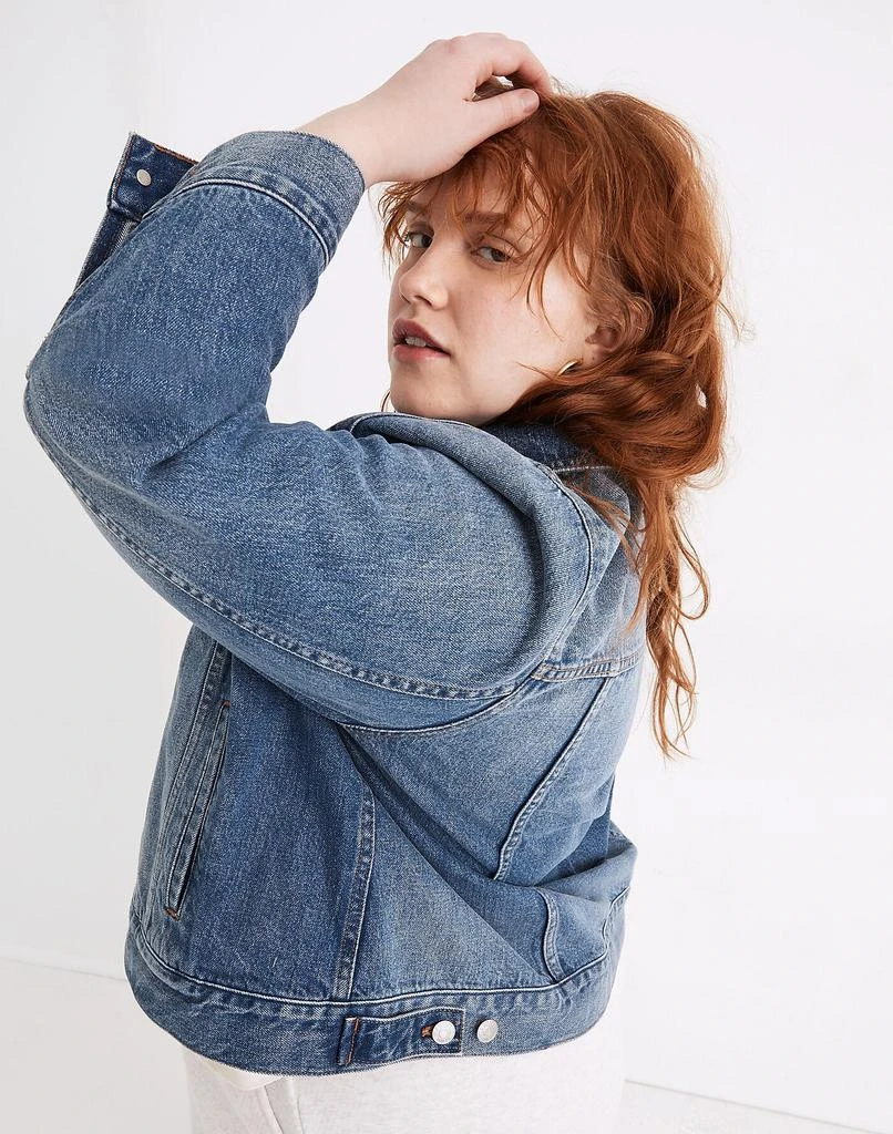 商品Madewell|The Plus Jean Jacket in Medford Wash,价格¥1016,第2张图片详细描述