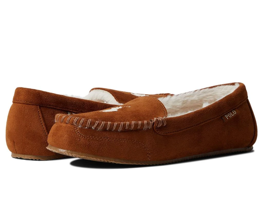 商品Ralph Lauren|Dezi V Moccasin Slipper,价格¥323,第1张图片