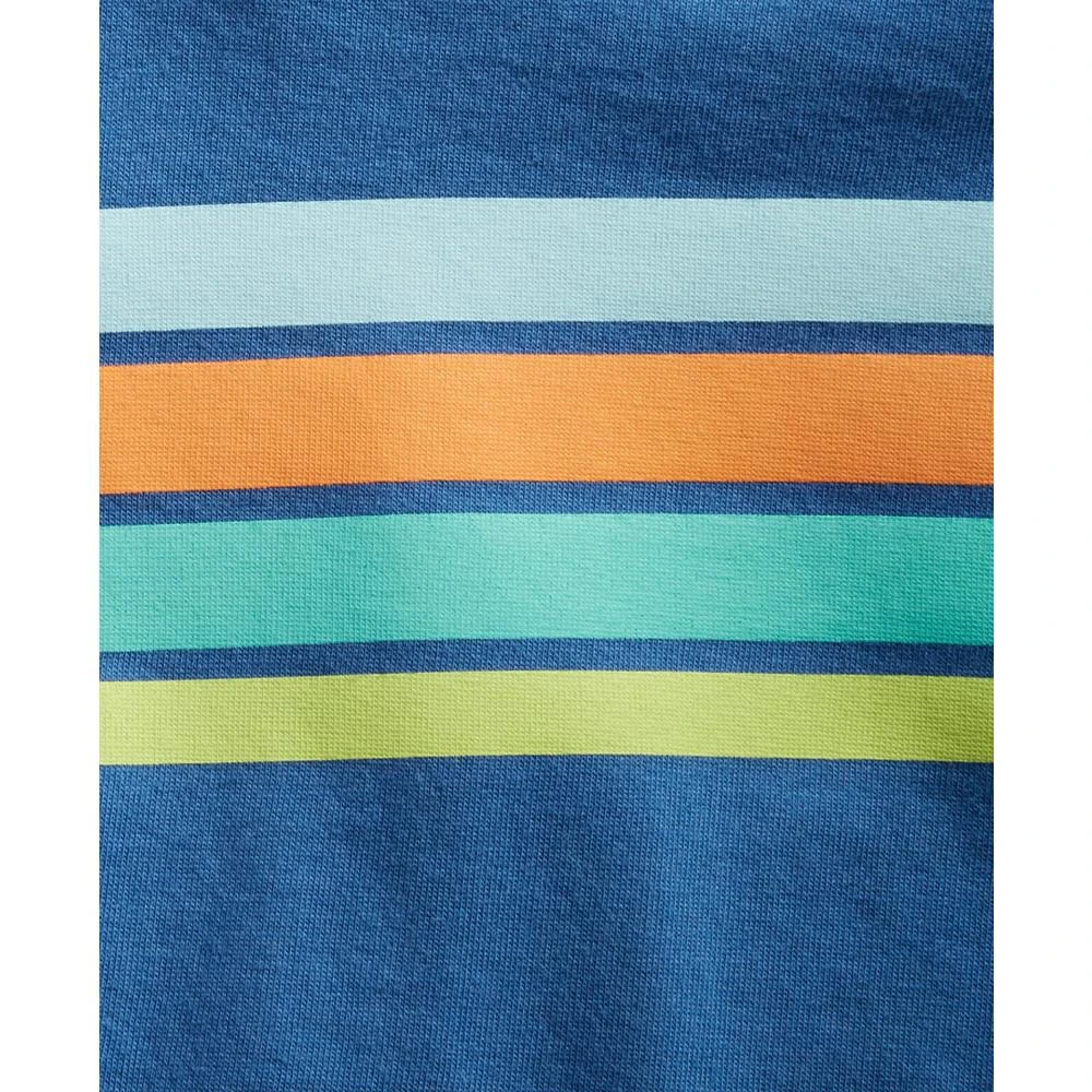商品First Impressions|Baby Boys Vacation Stripe-Print T-Shirt, Created for Macy's,价格¥15,第3张图片详细描述
