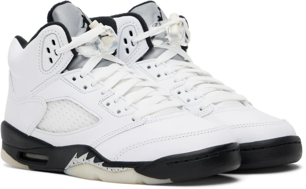 商品Jordan|白色 Air Jordan 5 Retro 儿童高帮运动鞋,价格¥938,第4张图片详细描述