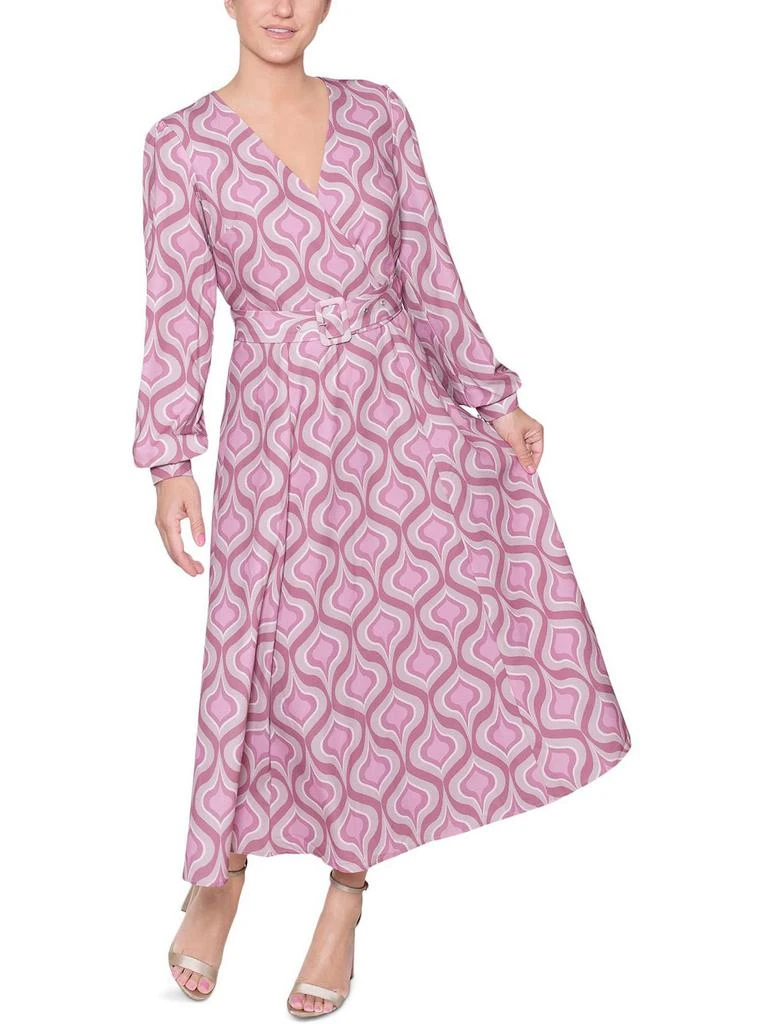 商品RACHEL Rachel Roy|Womens Surplice Long Maxi Dress,价格¥386,第1张图片