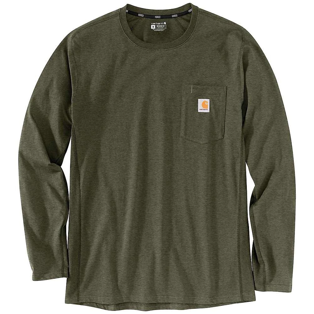 商品Carhartt|Carhartt Men's Force Relaxed Fit Midweight LS Pocket T-Shirt,价格¥263,第3张图片详细描述