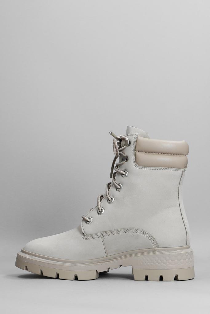 Timberland Cortina Vlly 6in Combat Boots In Grey Nubuck商品第3张图片规格展示