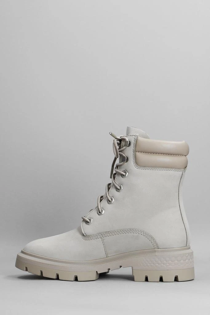 商品Timberland|Timberland Cortina Vlly 6in Combat Boots In Grey Nubuck,价格¥1600,第3张图片详细描述