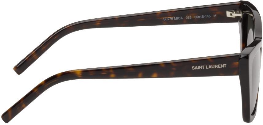 商品Yves Saint Laurent|Tortoiseshell SL 276 Mica Sunglasses,价格¥2484,第4张图片详细描述