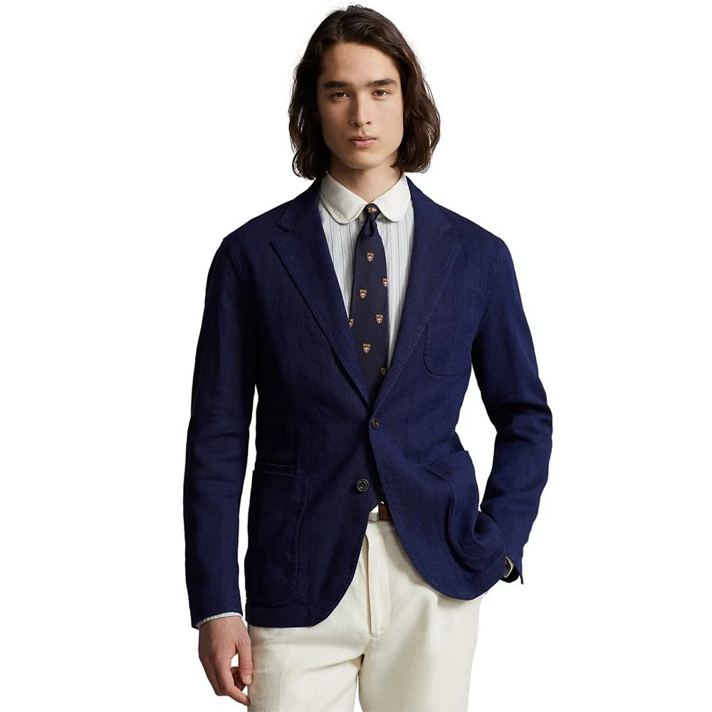 商品Ralph Lauren|Men's Linen-Blend Herringbone Twill Sport Coat,价格¥1195,第1张图片