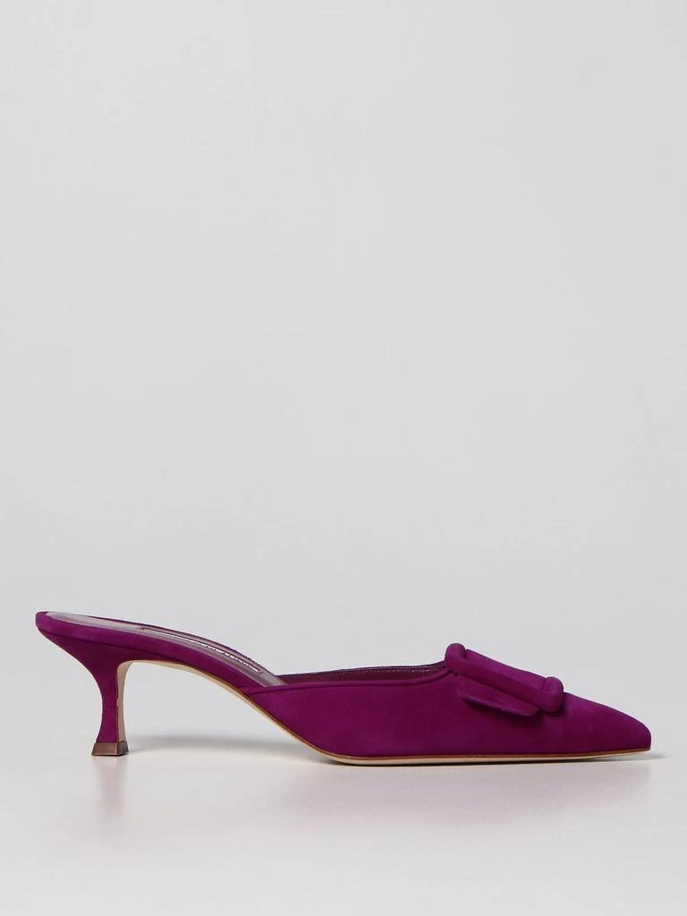 商品Manolo Blahnik|Manolo Blahnik heeled sandals for woman,价格¥5956,第1张图片