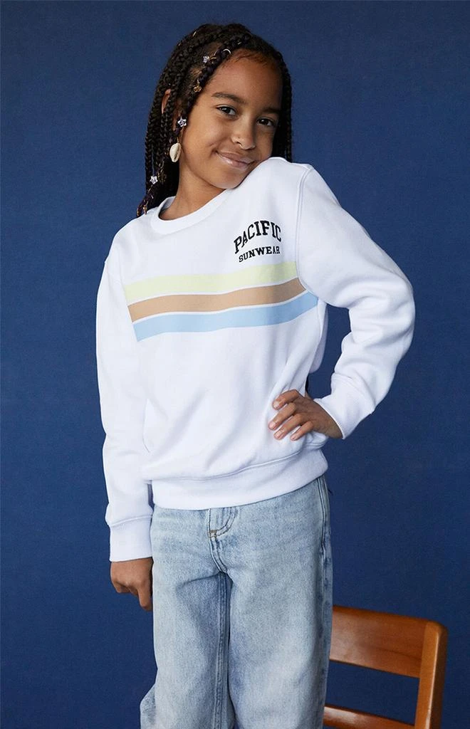 商品PacSun Kids|Pacific Sunwear Stripe Sweatshirt,价格¥157,第2张图片详细描述