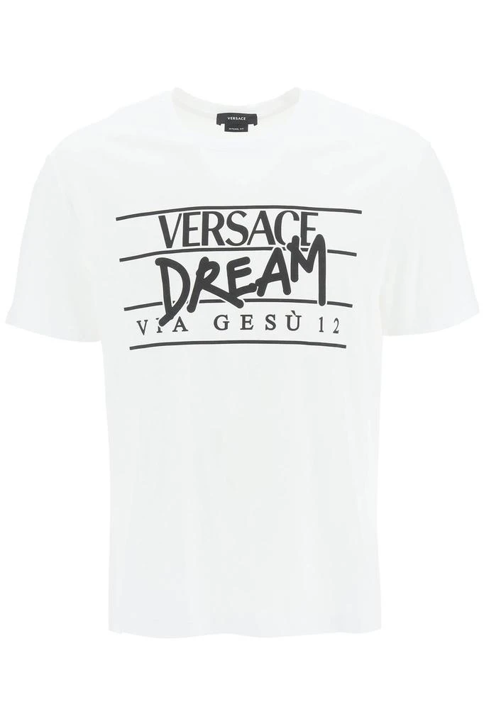 商品Versace|Versace dream logo t-shirt,价格¥1406,第1张图片