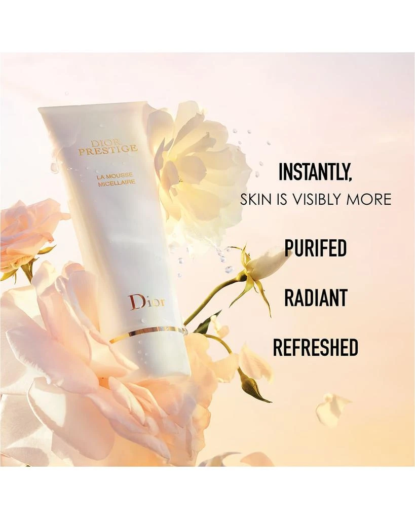 商品Dior|Dior Prestige Micellar La Mousse Face Cleanser, 4.2 oz,价格¥850,第4张图片详细描述