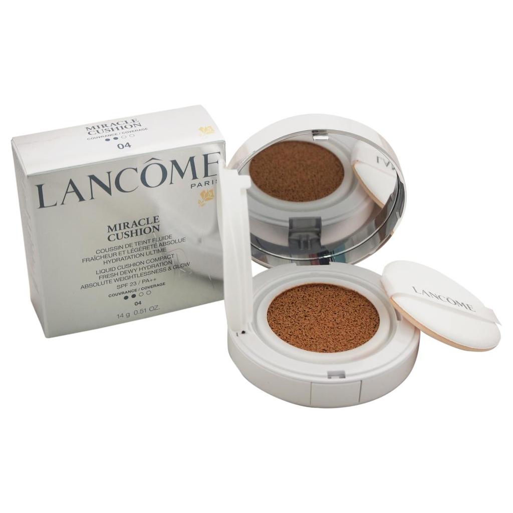 Lancome W-C-7526 0.51 oz No. 04 SPF 23 Miracle Cushion Liquid Cushion Compact Foundation - Beige Miel for Women商品第1张图片规格展示