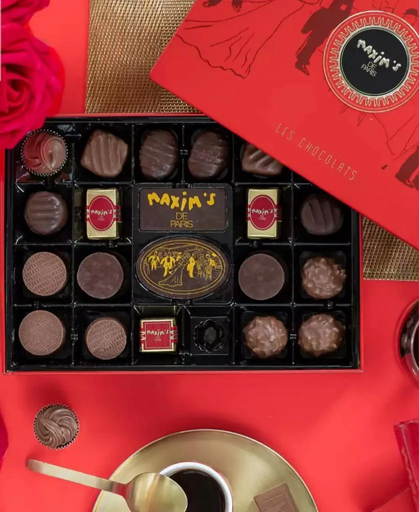 商品Maxim's De Paris|Chocolate Assortment Paris Red Tin, 22 Pieces,价格¥345,第3张图片详细描述